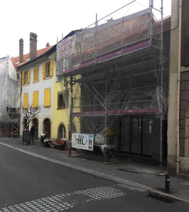 Salon avant rénovation